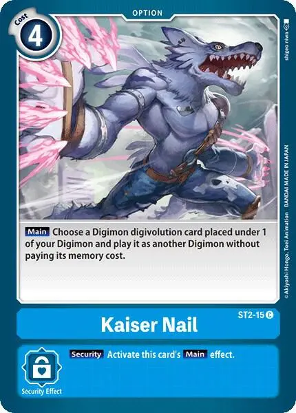 Kaiser Nail card art