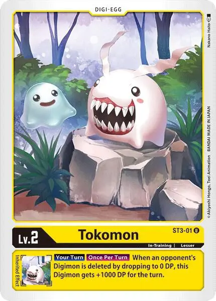 Tokomon card art
