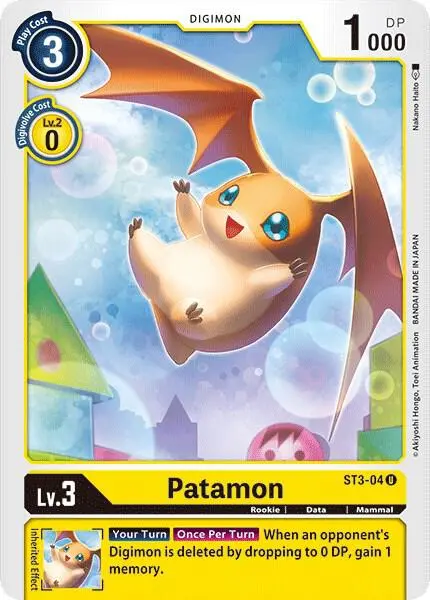 Patamon card art