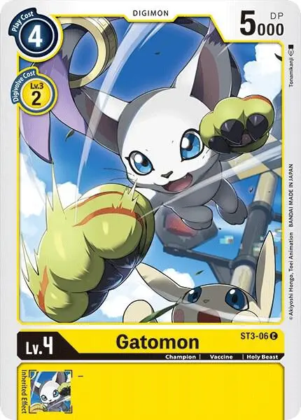 Gatomon card art