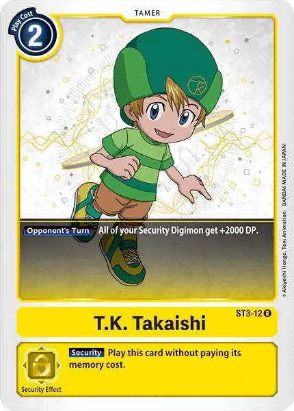 T.K. Takaishi card art