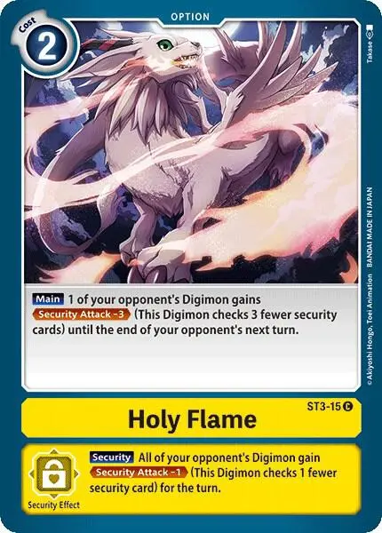 Holy Flame card art