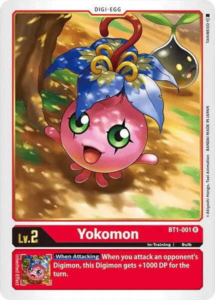 Yokomon card art