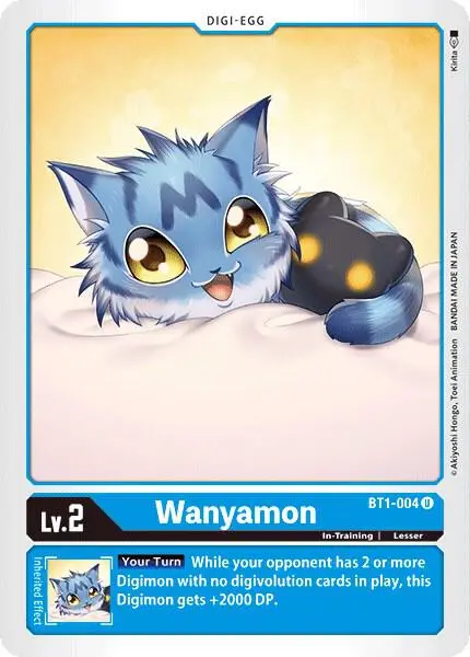 Wanyamon card art