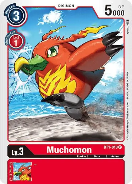 Muchomon card art