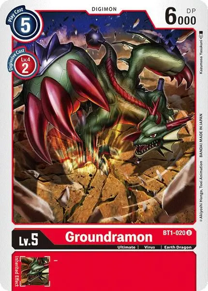 Groundramon card art