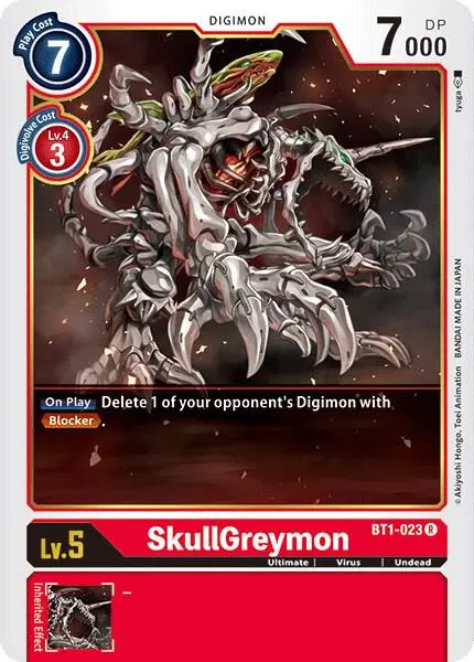 SkullGreymon card art