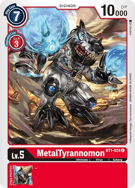 MetalTyrannomon card art