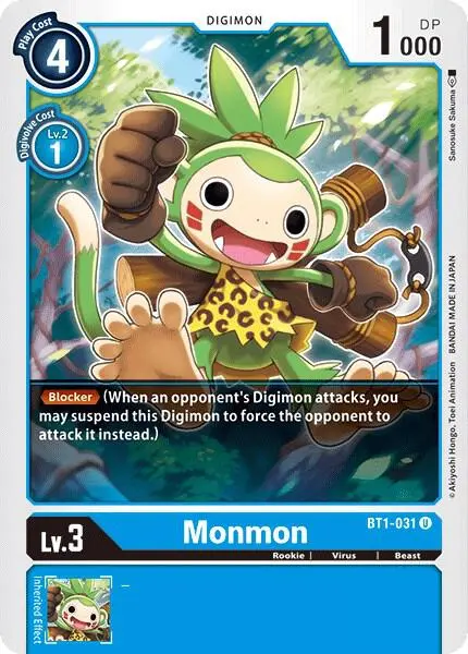 Monmon card art