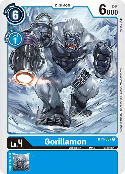 Gorillamon card art