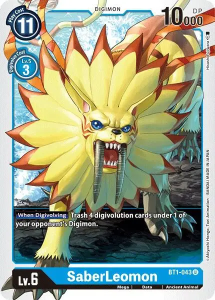 SaberLeomon card art