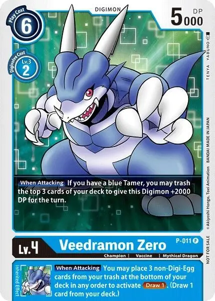 Veedramon Zero - P-011 card art