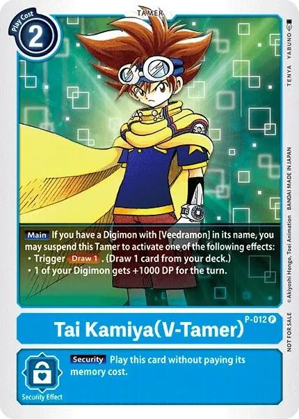 Tai Kamiya (V-Tamer) - P-012 card art
