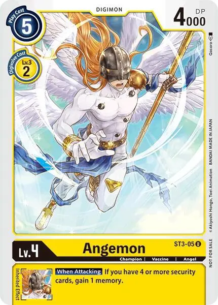 Angemon - ST3-05 (Tamer Party Promo) card art