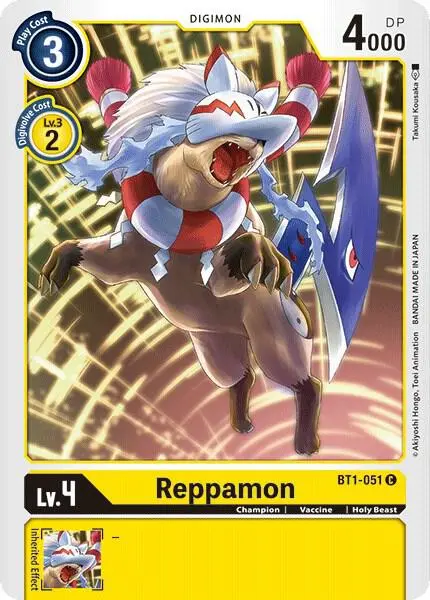 Reppamon card art