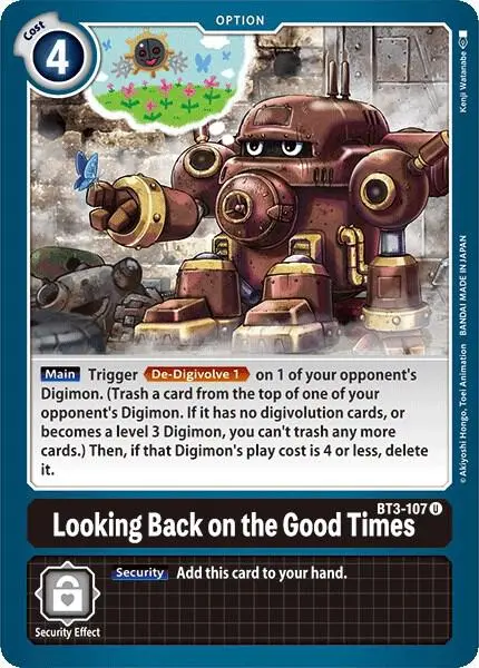 Looking Back on the Good Times card art