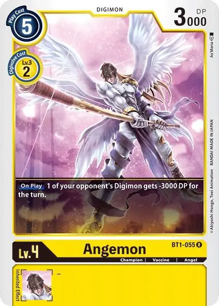 Angemon - BT1-055 card art