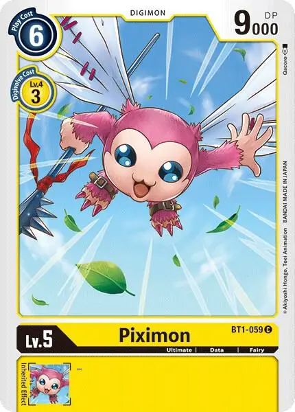 Piximon card art