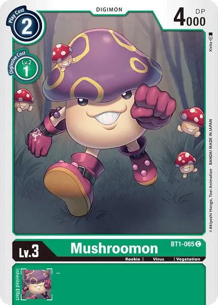 Mushroomon card art