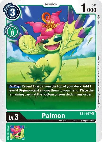 Palmon card art