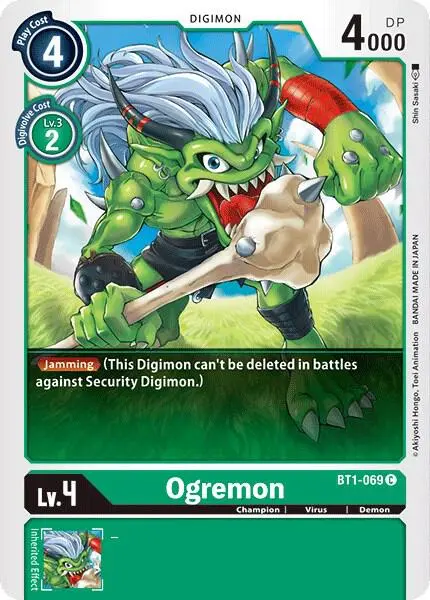 Ogremon card art