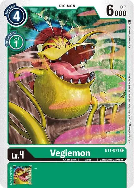 Vegiemon card art