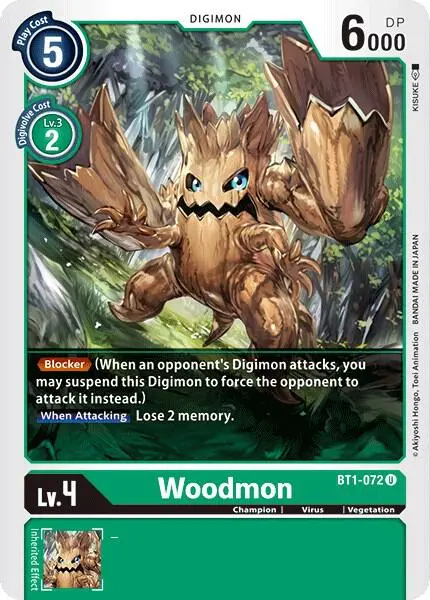 Woodmon card art