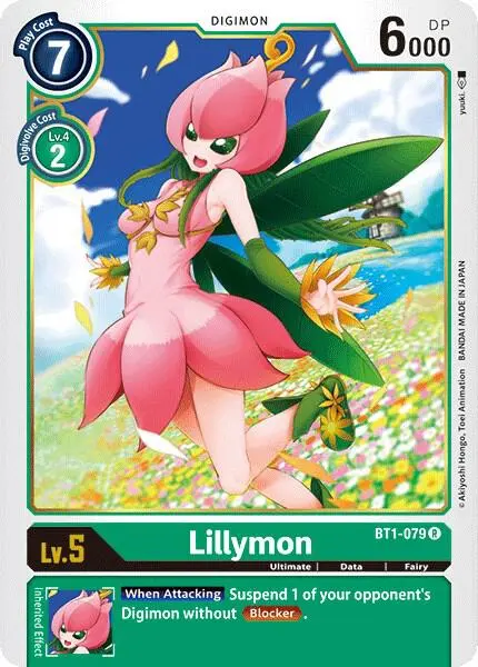 Lillymon card art