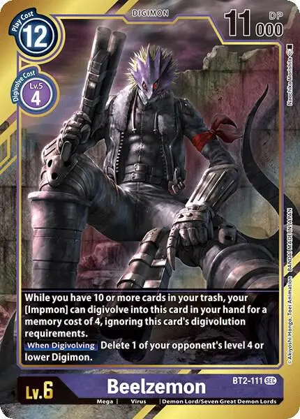 Beelzemon (Alternate Art) card art