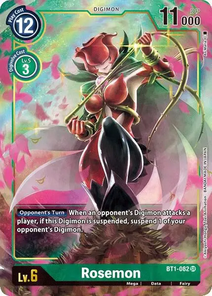 Rosemon (Alternate Art) card art