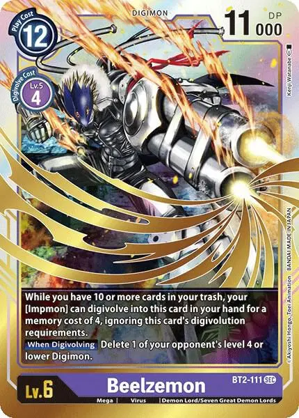 Beelzemon card art