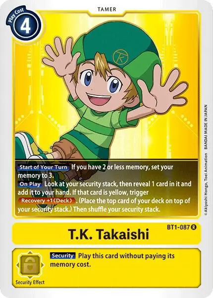 T.K. Takaishi card art