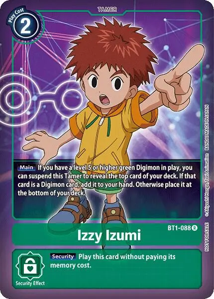 Izzy Izumi (Box Topper) card art