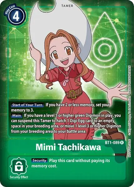 Mimi Tachikawa (Box Topper) card art