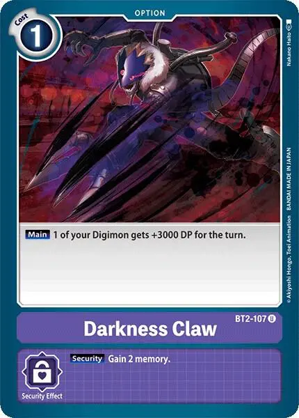 Darkness Claw card art