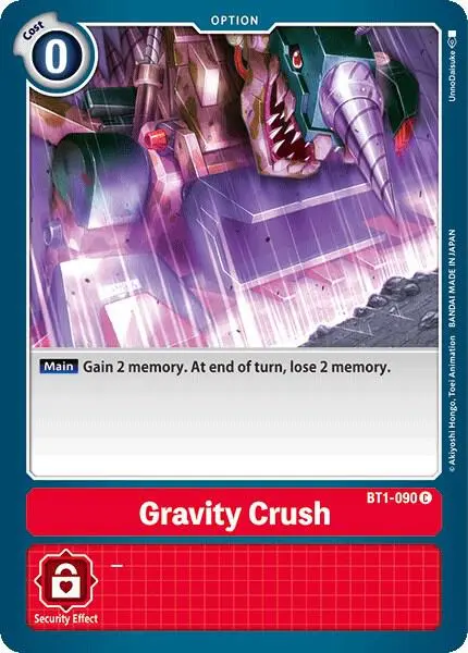 Gravity Crush card art