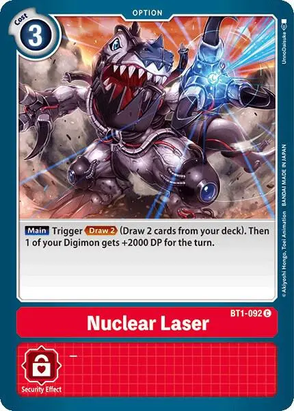 Nuclear Laser card art