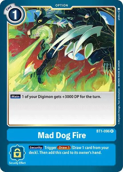 Mad Dog Fire card art
