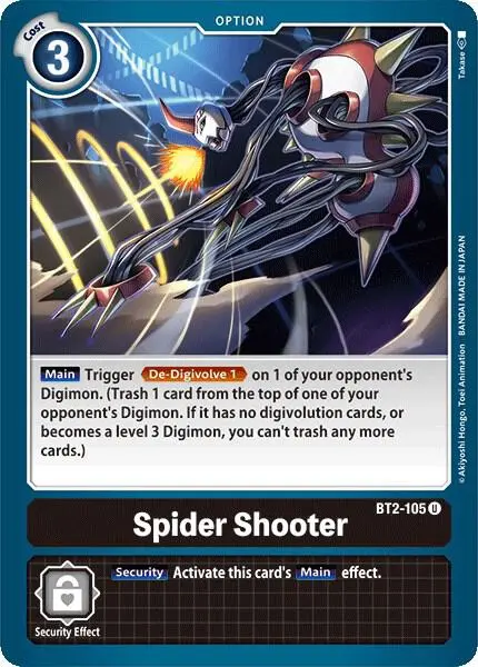 Spider Shooter card art