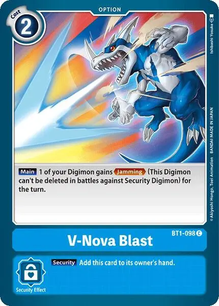 V-Nova Blast card art