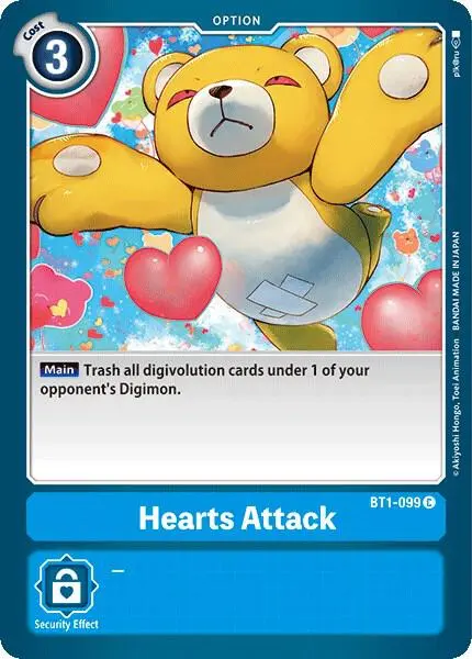 Hearts Attack card art