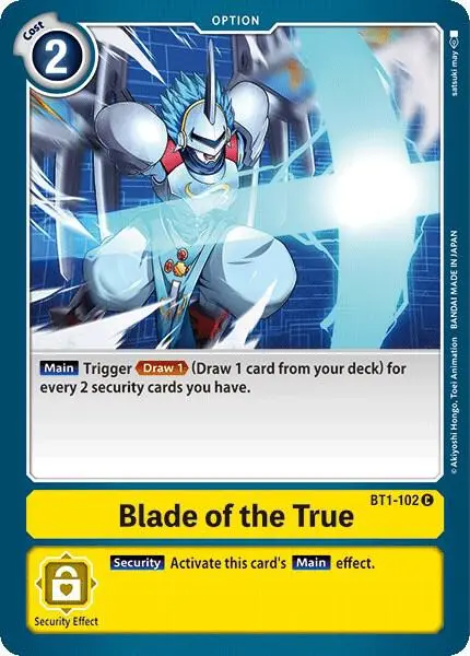 Blade of the True card art