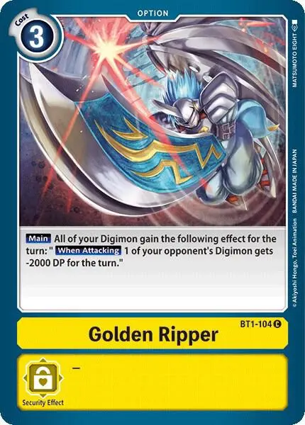 Golden Ripper card art