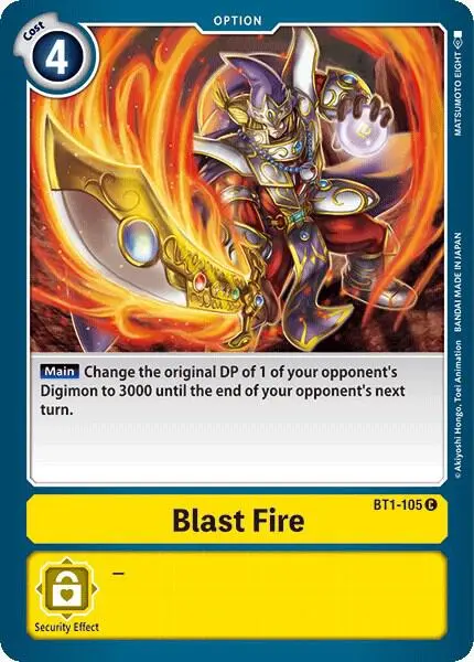 Blast Fire card art