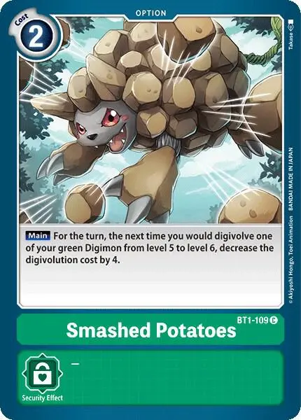 Smashed Potatoes card art