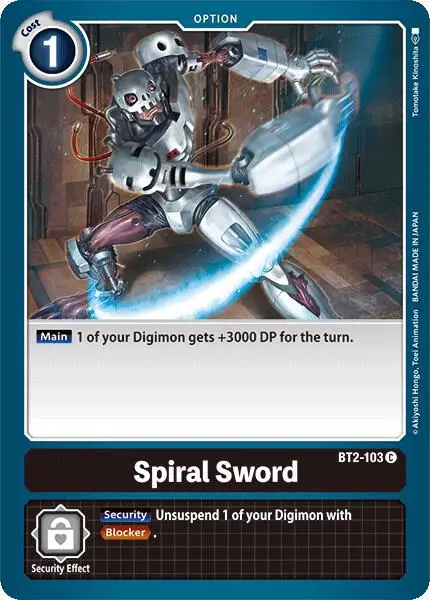 Spiral Sword card art