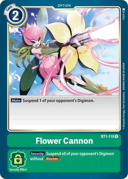 Flower Cannon card art