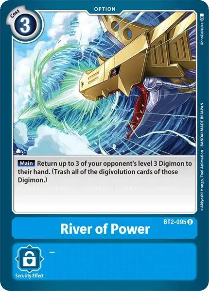 River of Power card art