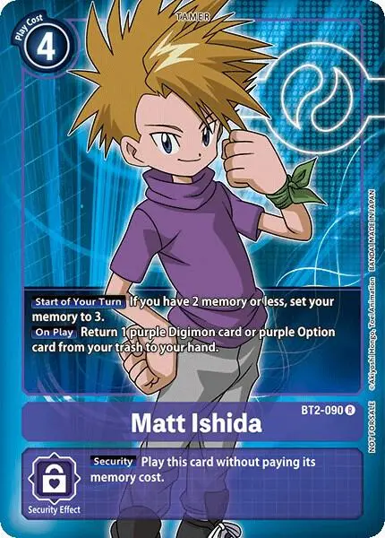 Matt Ishida - BT2-090 (Box Topper) card art