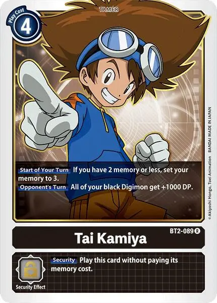 Tai Kamiya - BT2-089 card art